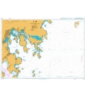 British Admiralty Nautical Chart 4126 Port Shelter