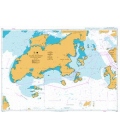 British Admiralty Nautical Chart 4129 South Western Approaches