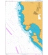 British Admiralty Nautical Chart 4145 Approaches to Saldanha Bay