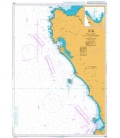 British Admiralty Nautical Chart 4146 Cape Columbine to Table Bay