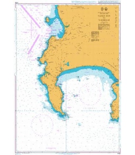 British Admiralty Nautical Chart 4150 Table Bay to Valsbaai