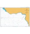 British Admiralty Nautical Chart 4209 Freetown to Luanda