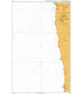 British Admiralty Nautical Chart 4218 Arica to Bahia de Iquique