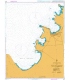 British Admiralty Nautical Chart 4231 Approaches to Puertos Caldera and Calderilla