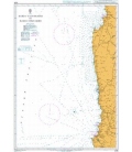 British Admiralty Nautical Chart 4235 Bahia Valparaiso to Bahia Coquimbo