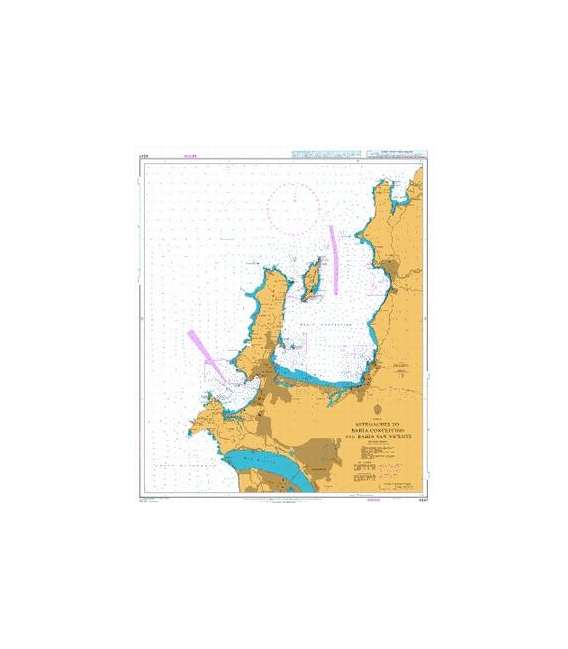 Chile,Approaches to Bahia Concepcion and Bahia San Vicente