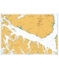 British Admiralty Nautical Chart 4266 Paso del Hambre to Paso Torturoso