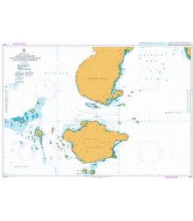 British Admiralty Nautical Chart 4470 Basilan Strait including Basilan Island and the Pilas Group