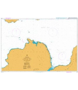 Britsh Admiralty Nautical Chart 4471 Mindanao North West, Lanboyan Point to Initao Point