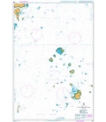 British Admiralty Nautical Chart 4482 Cuyo West Pass