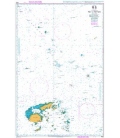 British Admiralty Nautical Chart 4632 Fiji to Tuvalu