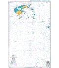 British Admiralty Nautical Chart 4638 Fiji to Kermadec Islands including Tongatapu