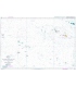 British Admiralty Nautical Chart 4657 Southern Cook Islands to Iles de la Societe and Iles Australes