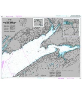 British Admiralty Nautical Chart 4745 Bay of Fundy/Baie de Fundy - Inner Portion/Partie Interieure