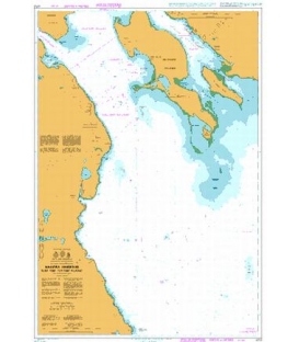 British Admiralty Nautical Chart 4753 Halifax Harbour Black Point To/A Point Pleasant