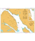 British Admiralty Nautical Chart 4754 Halifax Harbour Point Pleasant to/A Bedford Basin