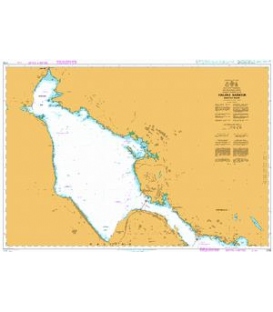 British Admiralty Nautical Chart 4755 Halifax Harbour Bedford Basin