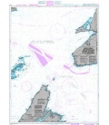 British Admiralty Nautical Chart 4764 Cabot Strait and Approaches Detroit de Cabot et Les Approches