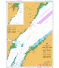 British Admiralty Nautical Chart 4782 Ile du bic au/to Cap de la Tete au Chien