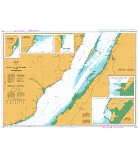 British Admiralty Nautical Chart 4783 Cap de la Tete au Chien au/to Cap aux Oies