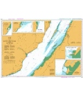 British Admiralty Nautical Chart 4783 Cap de la Tete au Chien au/to Cap aux Oies