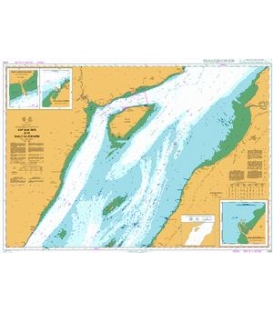 British Admiralty Nautical Chart 4784 Cap aux Oies a/to Sault-au-Cochon