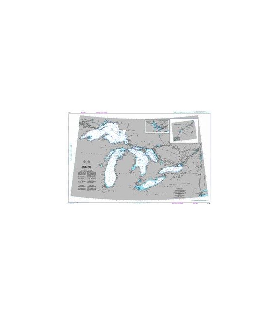 Canada General Chart, Great Lakes