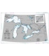 British Admiralty Nautical Chart 4794 Great Lakes/Grands Lacs