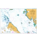 British Admiralty Nautical Chart 4936 Approaches to / Approches a Prince Rupert Harbour