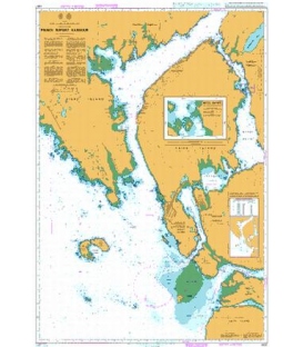 British Admiralty Nautical Chart 4937 Prince Rupert Harbour