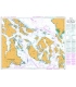 British Admiralty Nautical Chart 4951 Juan de Fuca Strait to/a Strait of Georgia