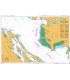 British Admiralty Nautical Chart 4952 Strait of Georgia Southern Portion/Partie Sud