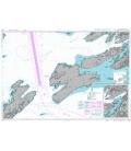 British Admiralty Nautical Chart 4980 Prince William Sound Eastern Entrance