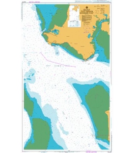 British Admiralty Australian Nautical Chart AUS24 Port Darwin Wickham Point