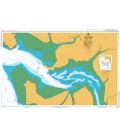 British Admiralty Australian Nautical Chart AUS28 Port Darwin East Arm