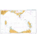 British Admiralty Australian Nautical Chart 487 Bass Strait