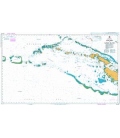British Admiralty Australian Nautical Chart AUS510 Long Reef to Sudest Island
