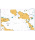 British Admiralty Australian Nautical Chart AUS518 Goschen Strait to Ward Hunt Strait