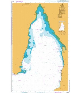 British Admiralty Australian Nautical Chart AUS 781 Gulf St Vincent