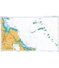 British Admiralty Australian Nautical Chart AUS819 Bustard Head to North Reef