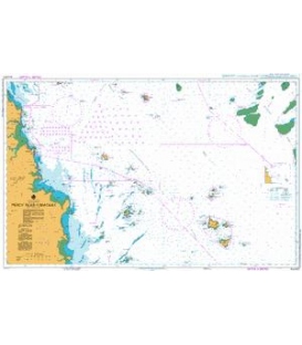 British Admiralty Australian Nautical Chart AUS823 Percy Isles to Mackay