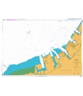 British Admiralty Japanese Nautical Chart 1087 Southern Part of Chiba Ko