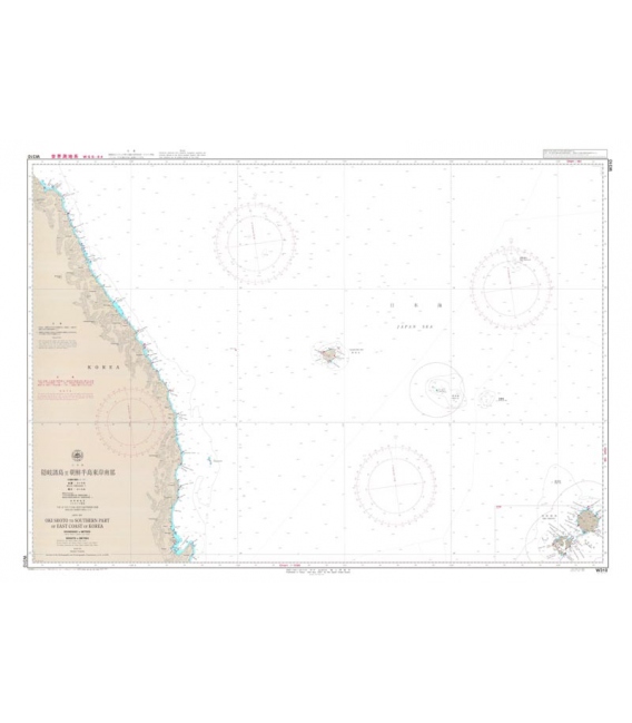 W310 Oki Shoto to Southern Part of East Coast of Korea