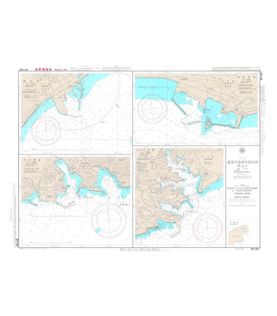 W1156B Plans on the East Coast of Noto Hanto