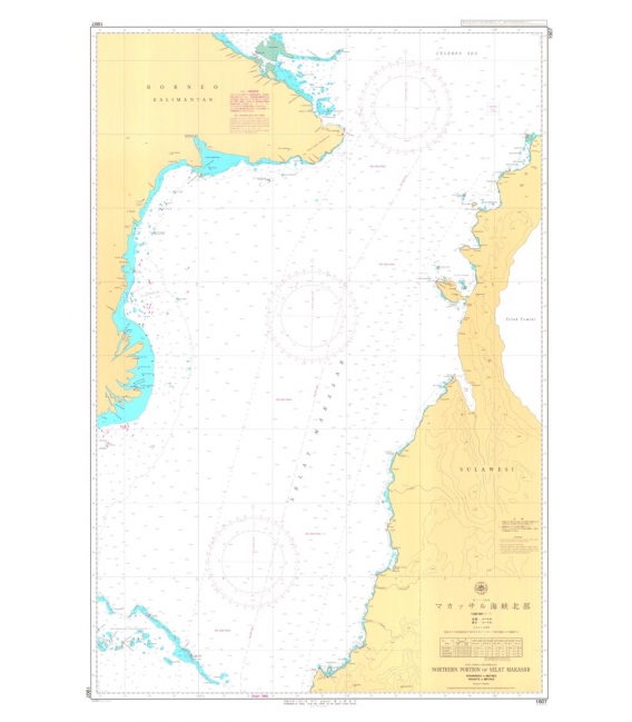 1907 Northern Portion of Selat Makasar