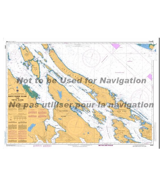 CN 3442 North Pender Island to - a Thetis Island