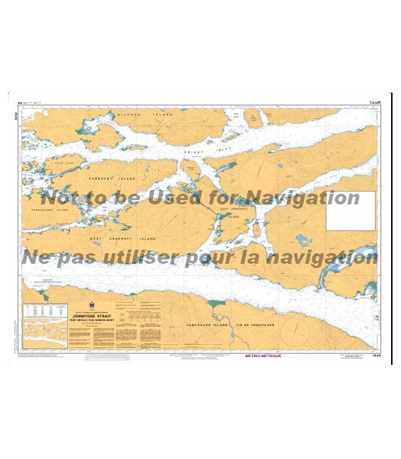 CN 3545 Johnstone Strait, Port Neville to - a Robson Bight