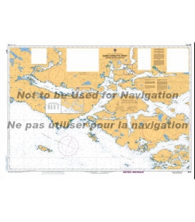 CN 3547 Queen Charlotte Strait, Eastern Portion - Partie Est
