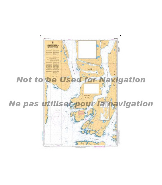 CN 3941 Channels - Chenaux Vicinity of - Proximite de Milbanke Sound