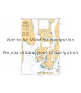 CN 3941 Channels - Chenaux Vicinity of - Proximite de Milbanke Sound